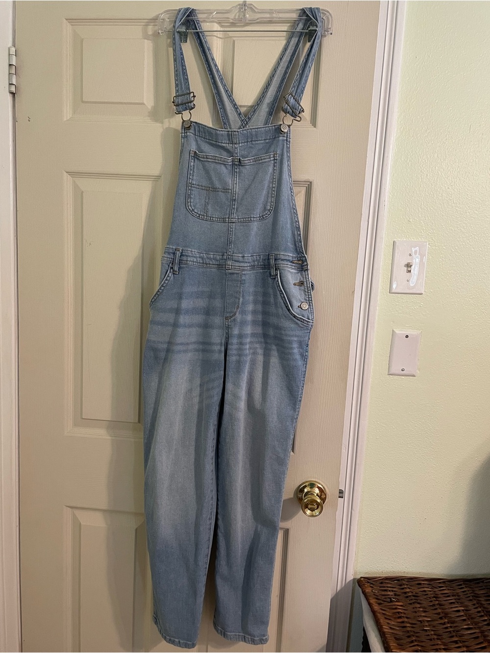 Sonoma Light Blue Denim Overalls